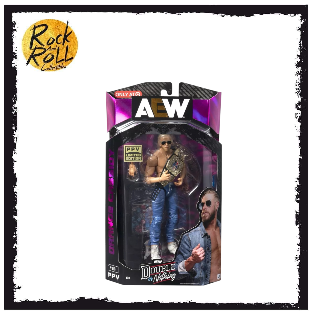 AEW PPV Collection #06 - Orange Cassidy US Import Target Exclusive