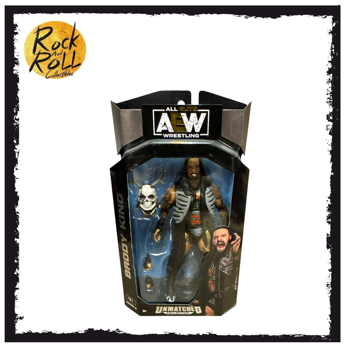 AEW Unmatched Collection Series 8 #61 - Brody King US Import