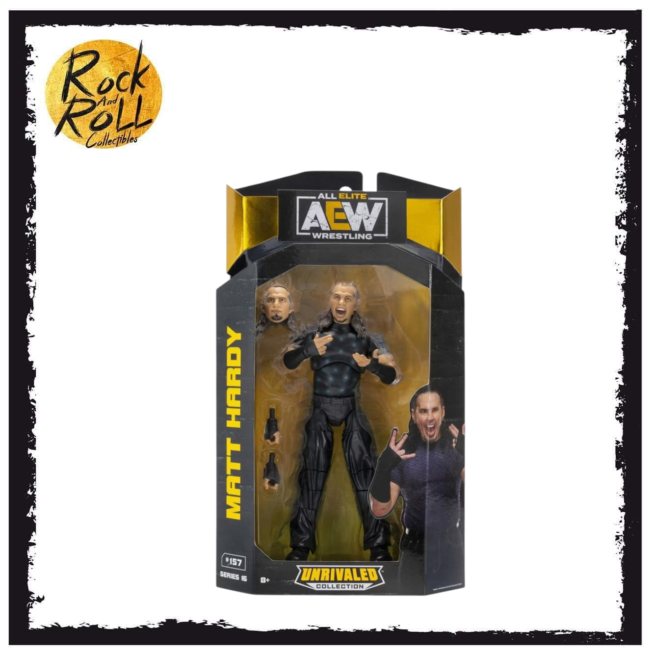 AEW Unrivaled Collection Series 16 #157 - Matt Hardy US Import