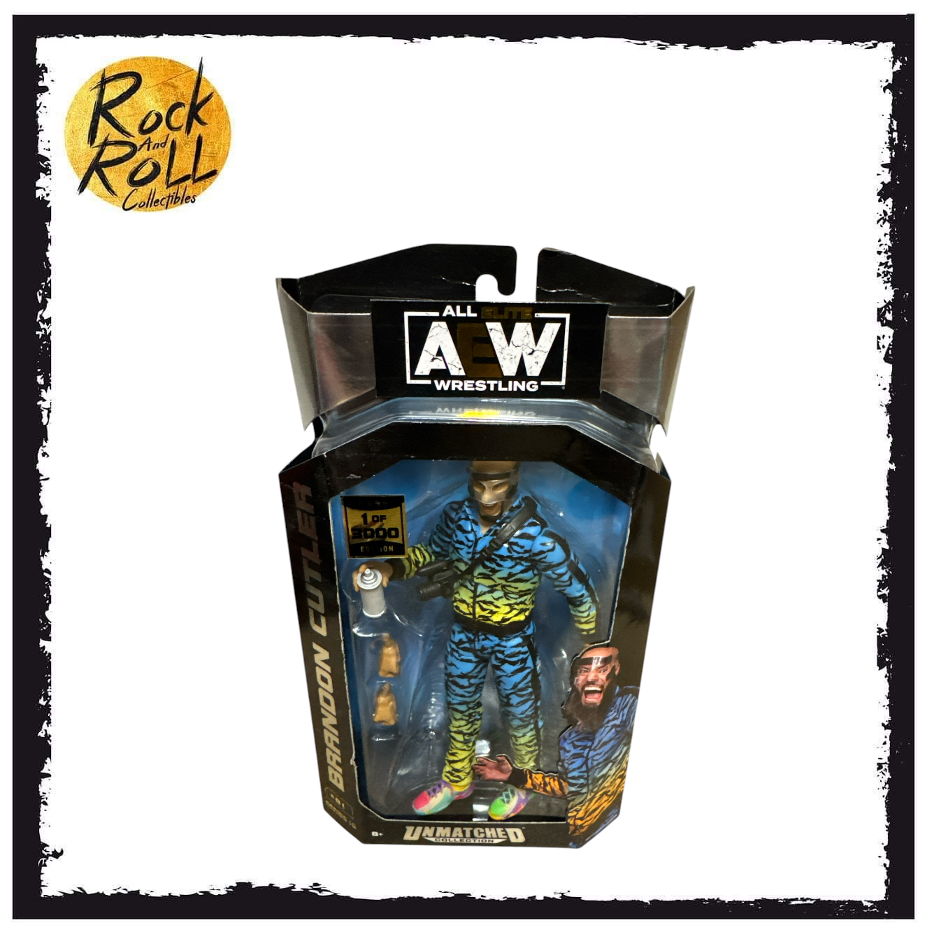 AEW Unmatched Collection Series 10 #81 - Brandon Cutler 1 of 3000 Rare Edition US Import