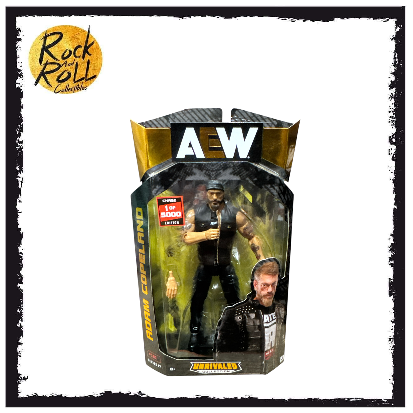 AEW Unrivaled Collection Series 17 #181 - Adam Copeland 1 of 5000 Chase Edition US Import
