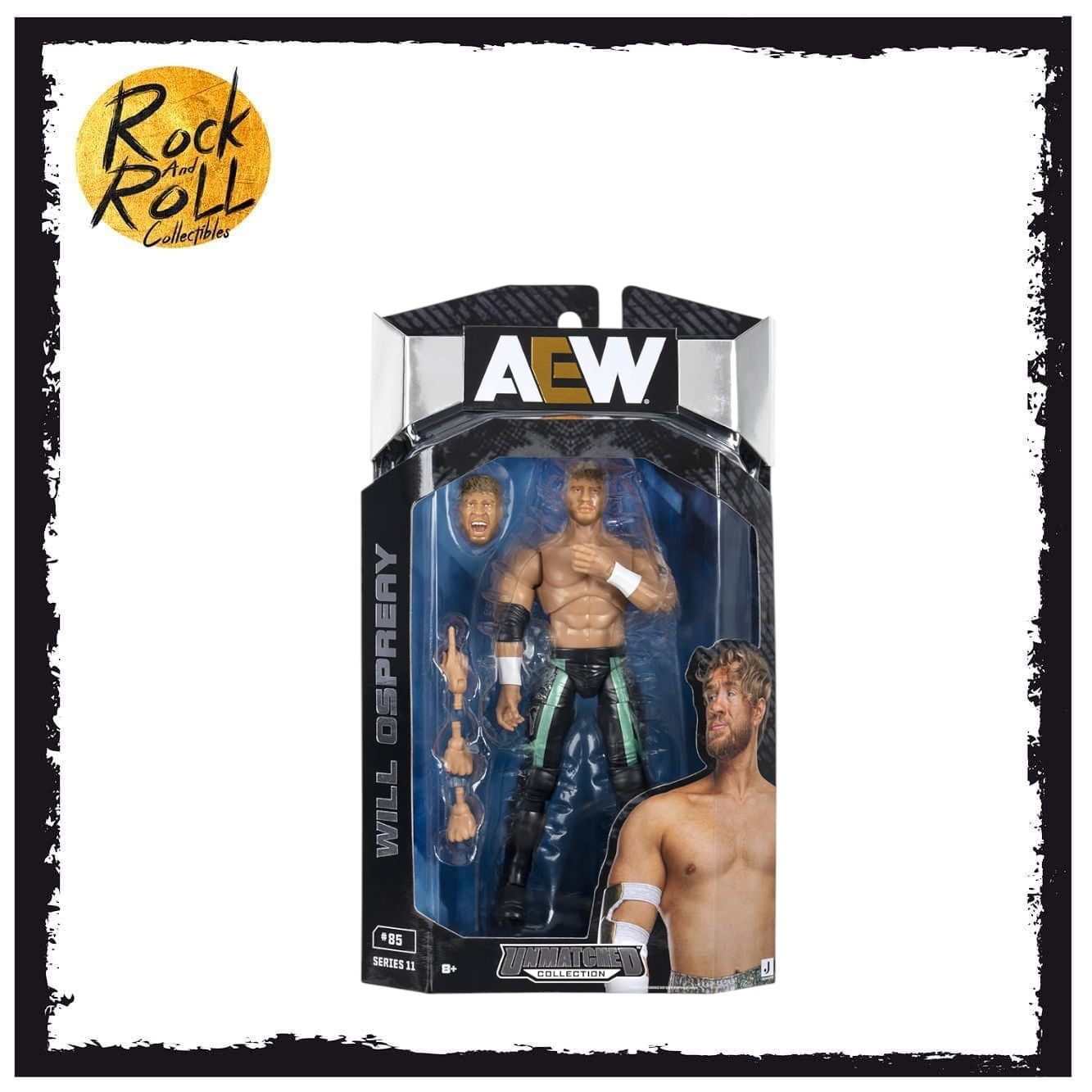 AEW Unmatched Collection Series 11 #85 - Will Ospreay US Import