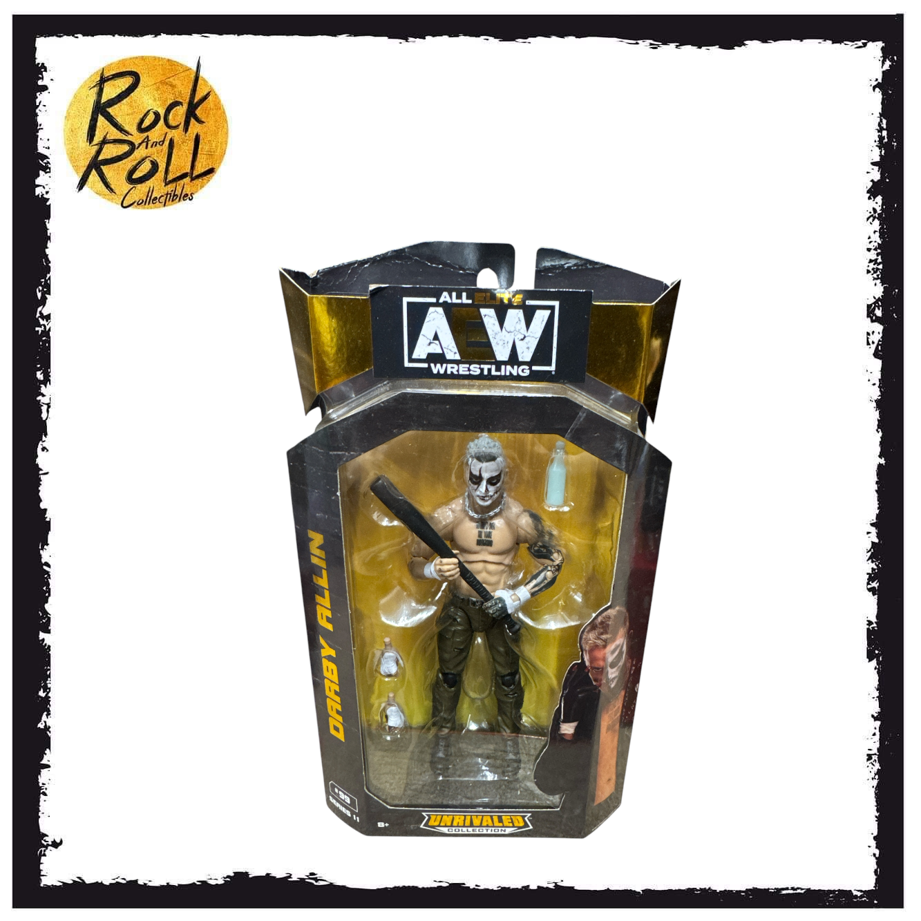 Not Mint Packaging - AEW Unrivaled Collection Series 11 #99 - Darby Allin US Import