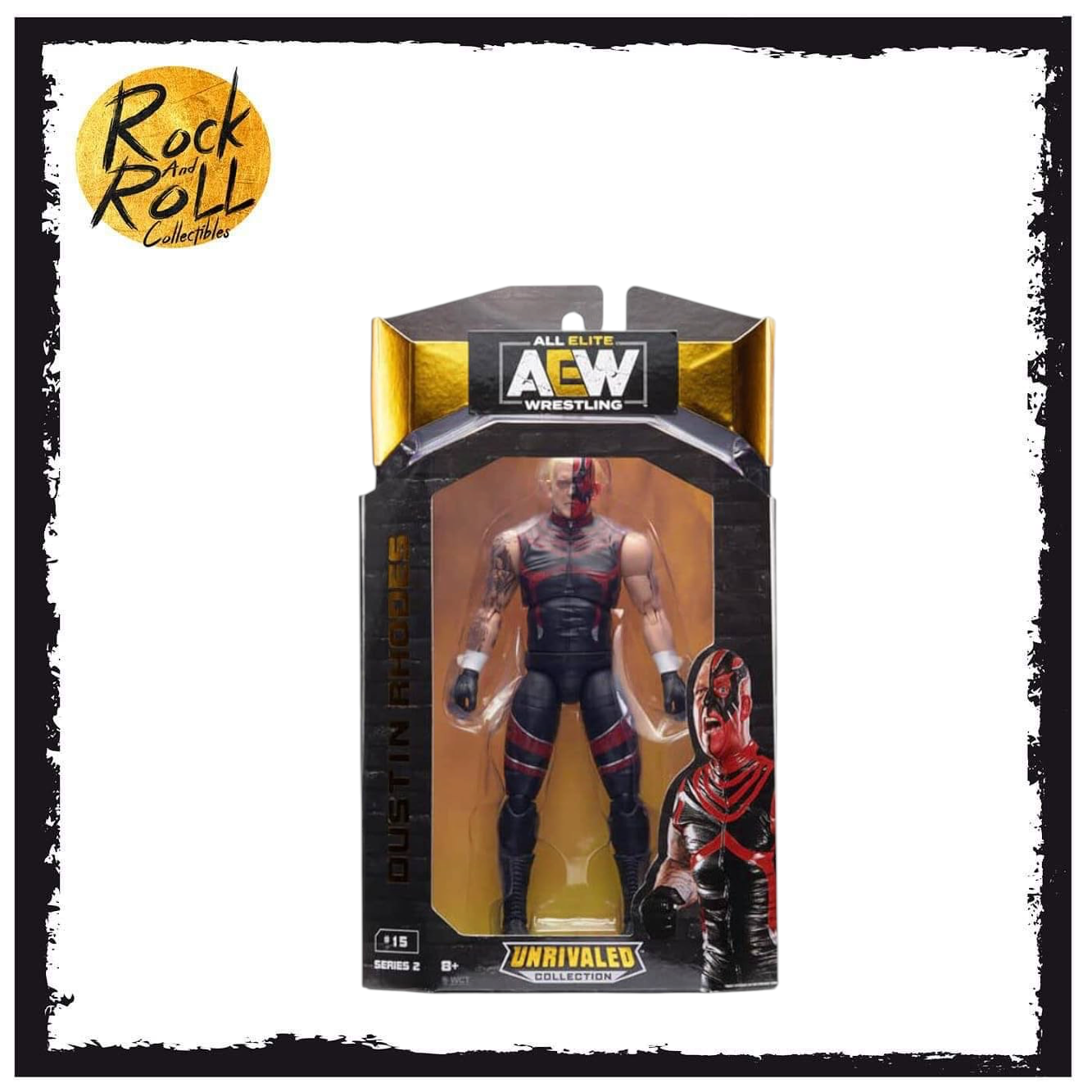 AEW Unrivaled Collection Series 2 #15 - Dustin Rhodes US Import