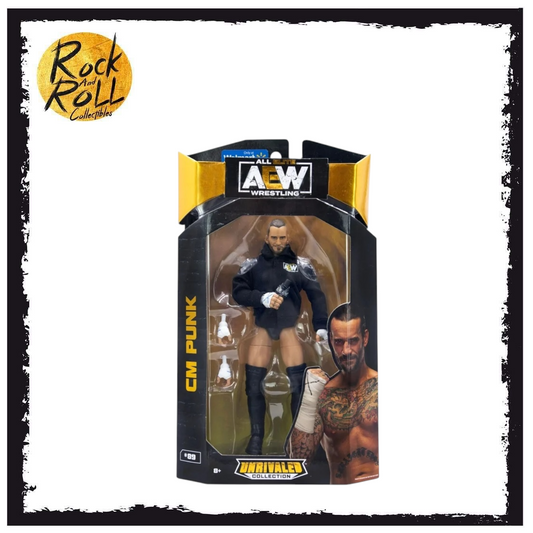 AEW Unrivaled Collection #89 - CM Punk Walmart Exclusive US Import