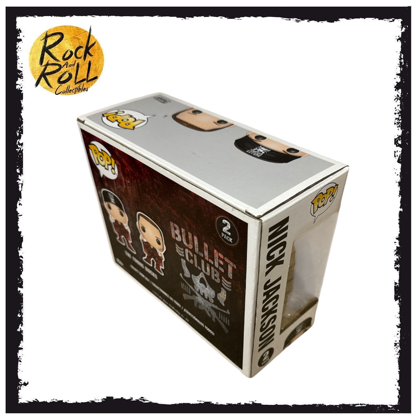 New Japan Pro Wrestling - The Young Bucks Bullet Club Funko Pop! 2 Pack - Condition 8/10