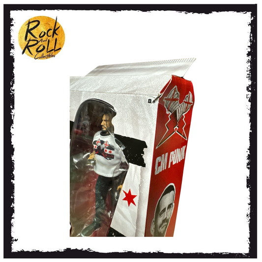 Box Damage - CM Punk AEW Unrivaled Collection Best In The World Ice Cream Action Figure
