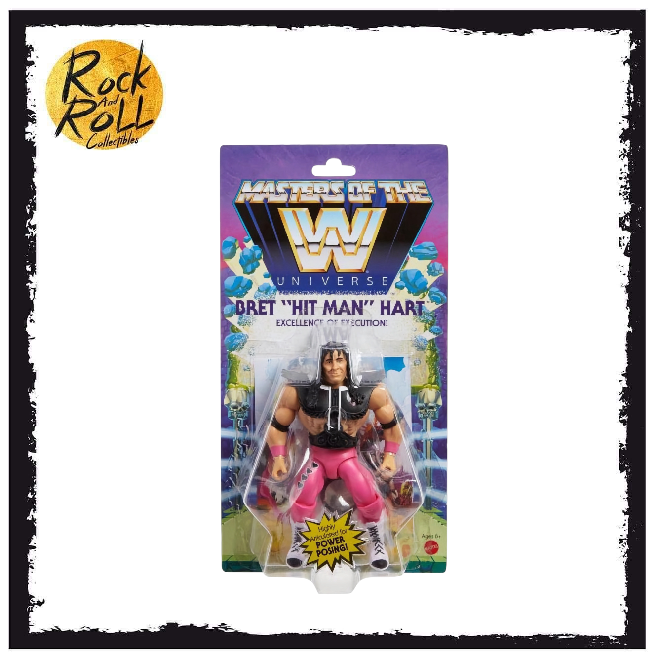Masters Of The WWE Universe - Bret "Hit Man" Hart US Import (In Protective Case)