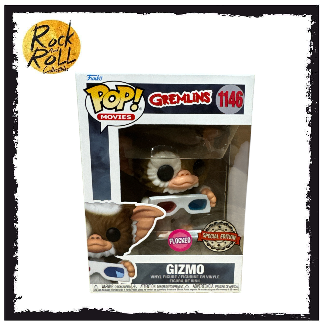 Gremlins - Gizmo (Flocked) Funko Pop! #1146 Special Edition