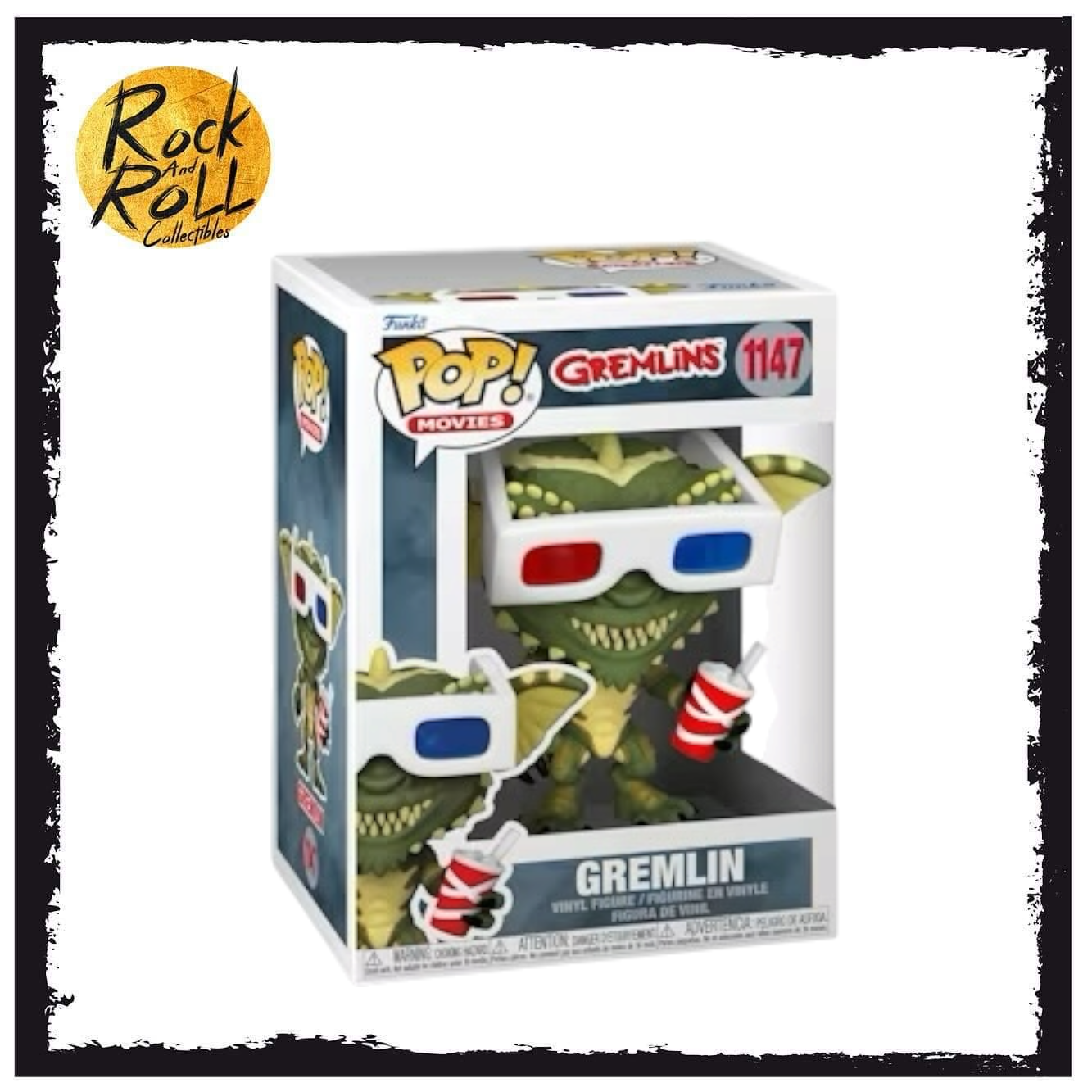 Gremlins - Gremlin with 3D Glasses Funko Pop! #1147