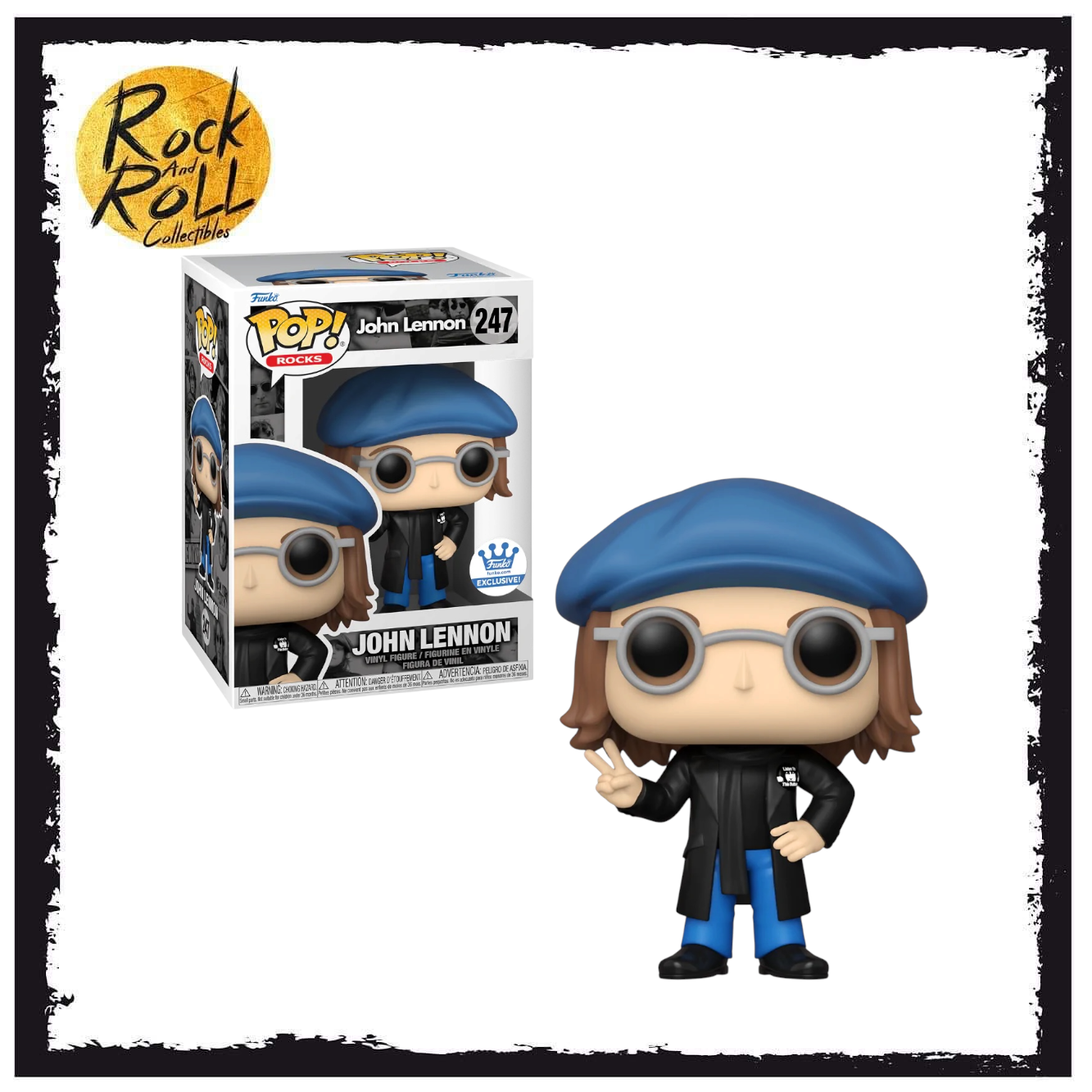 John Lennon Funko Pop! Rocks #247 Funko Exclusive