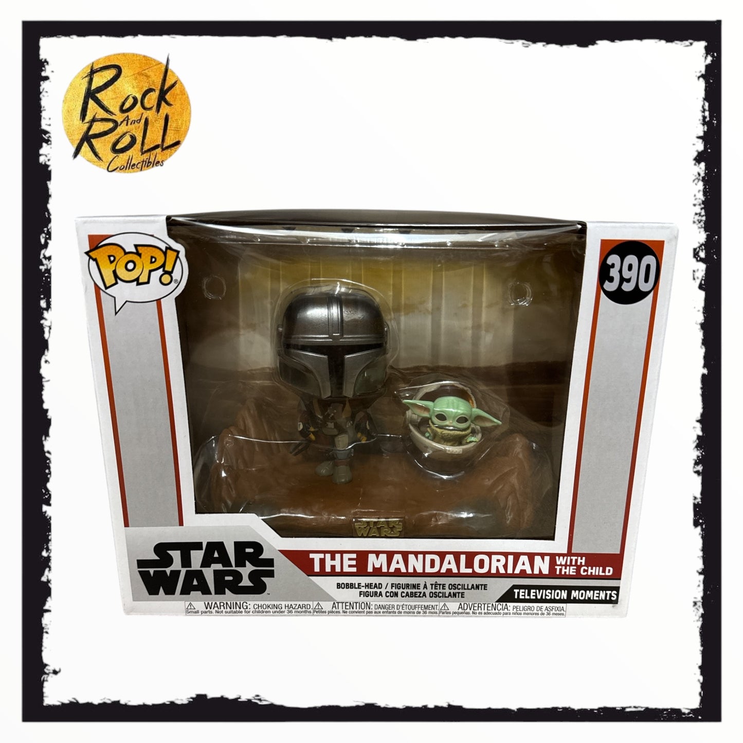 Star Wars - The Mandalorian with The Child Funko Pop! #390