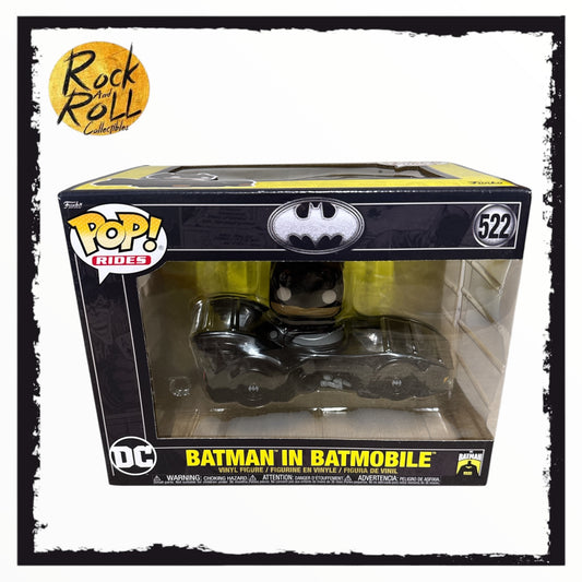 DC - Batman in Batmobile Funko Pop! Rides #522