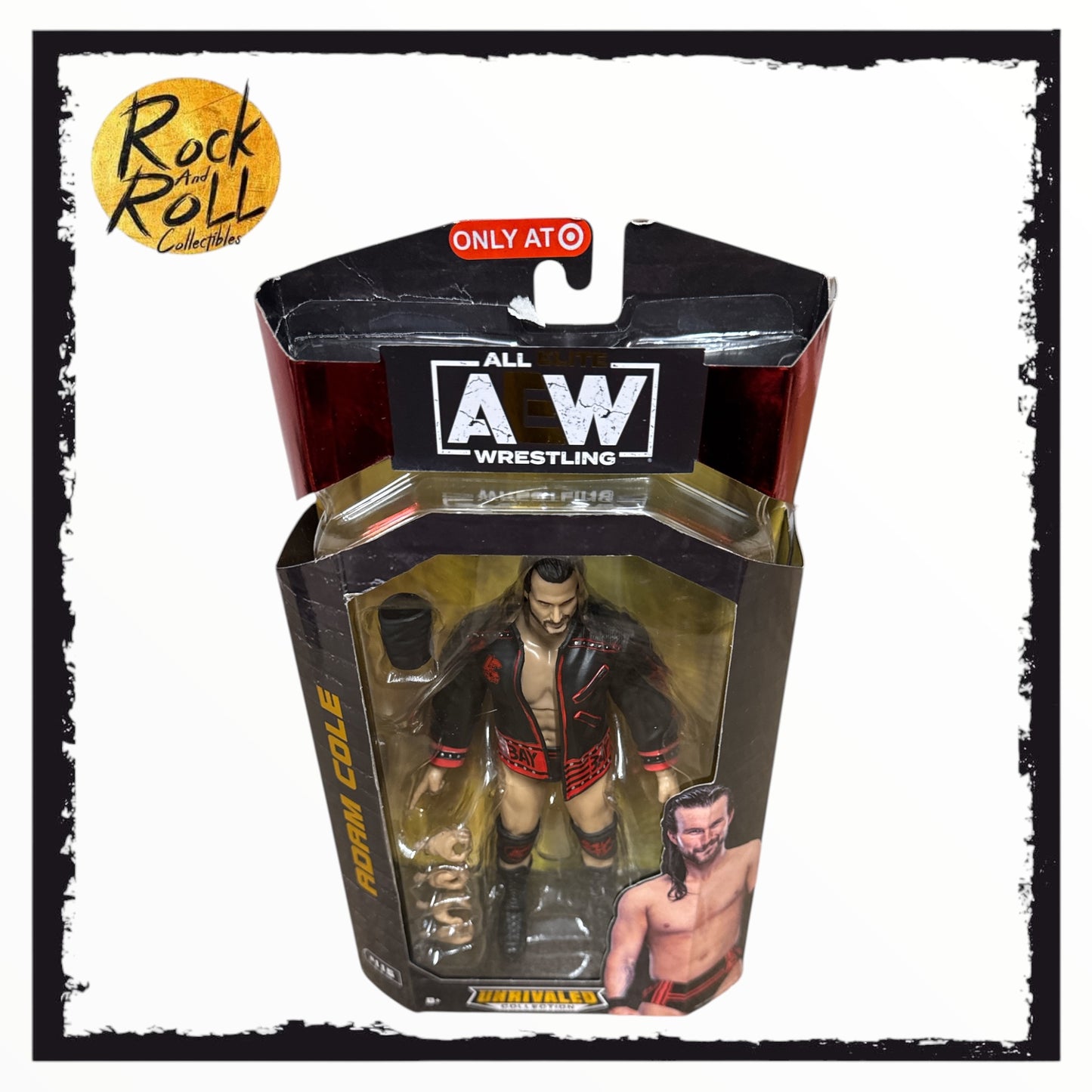 Box Damage - AEW Unrivaled Collection #115 Adam Cole Target Exclusive US Import
