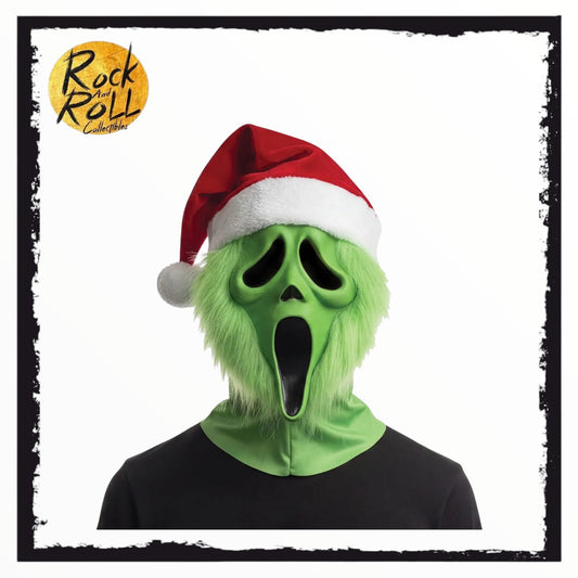 Scream - Ghost Face Grumpy Santa Mask - Fun World