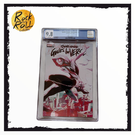 Marvel Comics 10/22 Spider-Gwen: Gwenverse #5 Frankie's Comics Edition - CGC 9.8