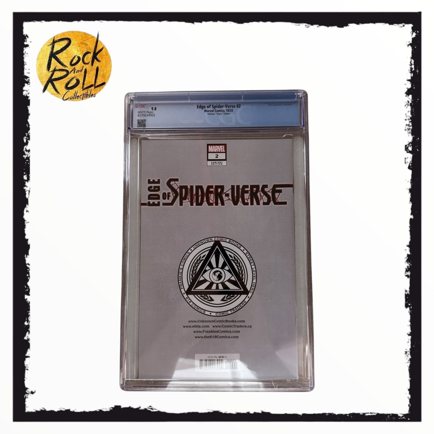 Marvel Comics 10/22 Edge of Spider-Verse #2 Kirkham "Virgin" Edition - CGC 9.8