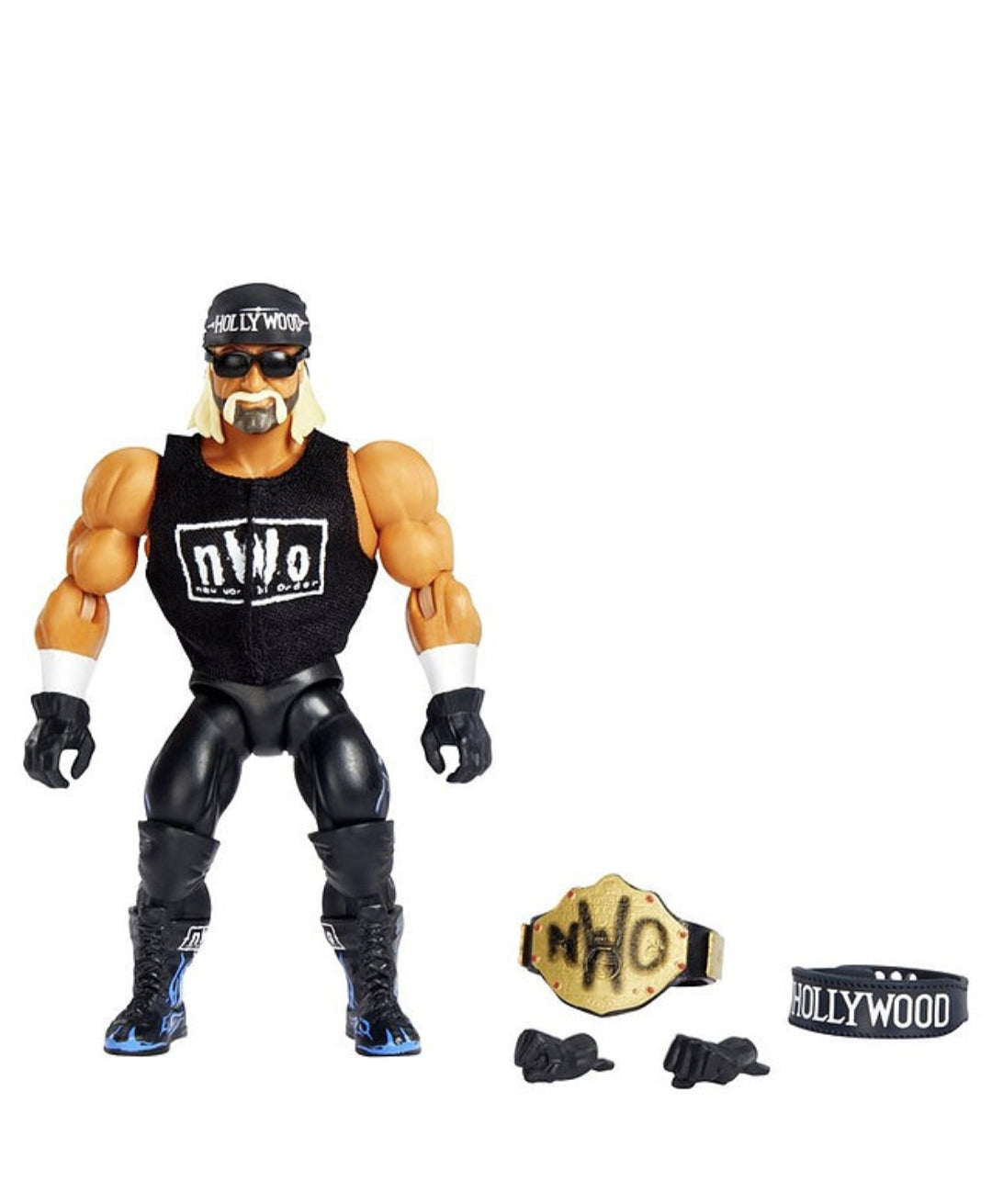 Not Mint Packaging - WWE Superstars Hollywood Hulk Hogan Action Figure