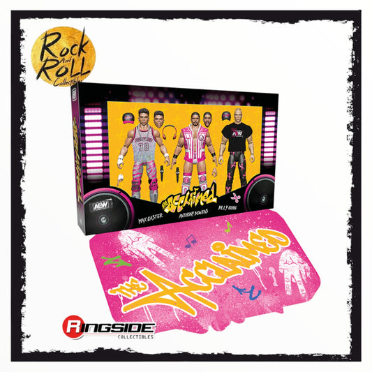 The Acclaimed 3-Pack (Max Caster, Anthony Bowens & Billy Gunn) - Ringside Collectibles Exclusive AEW