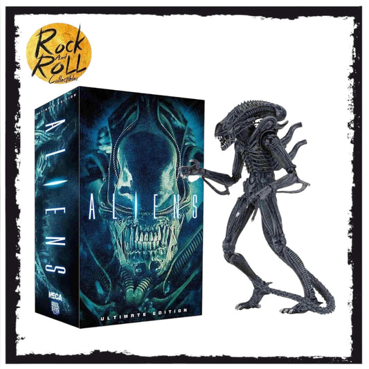 NECA Aliens 1986 Blue Xenomorph Warrior Ultimate Action Figure