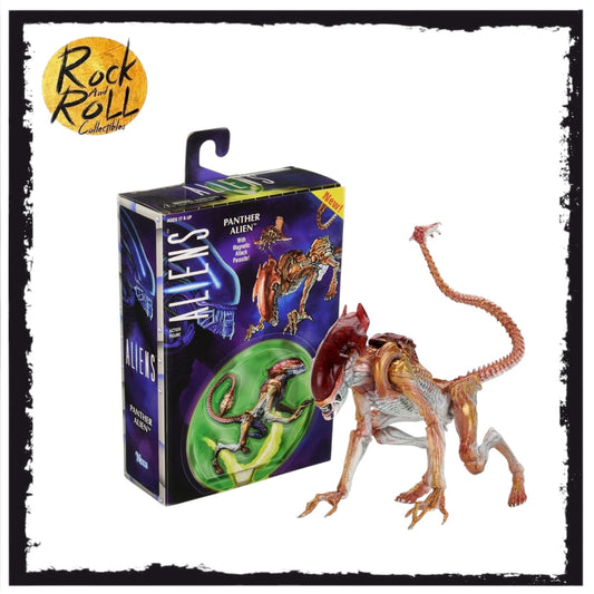 NECA Aliens - Panther Alien 7" Kenner Tribute Action Figure