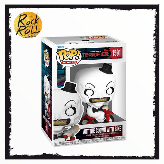 Art The Clown with Bike #1591 Funko Pop! - Terrifier