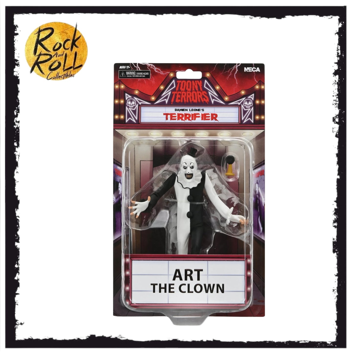 NECA Toony Terrors Terrifier – Art the Clown 6″ Scale Action Figure