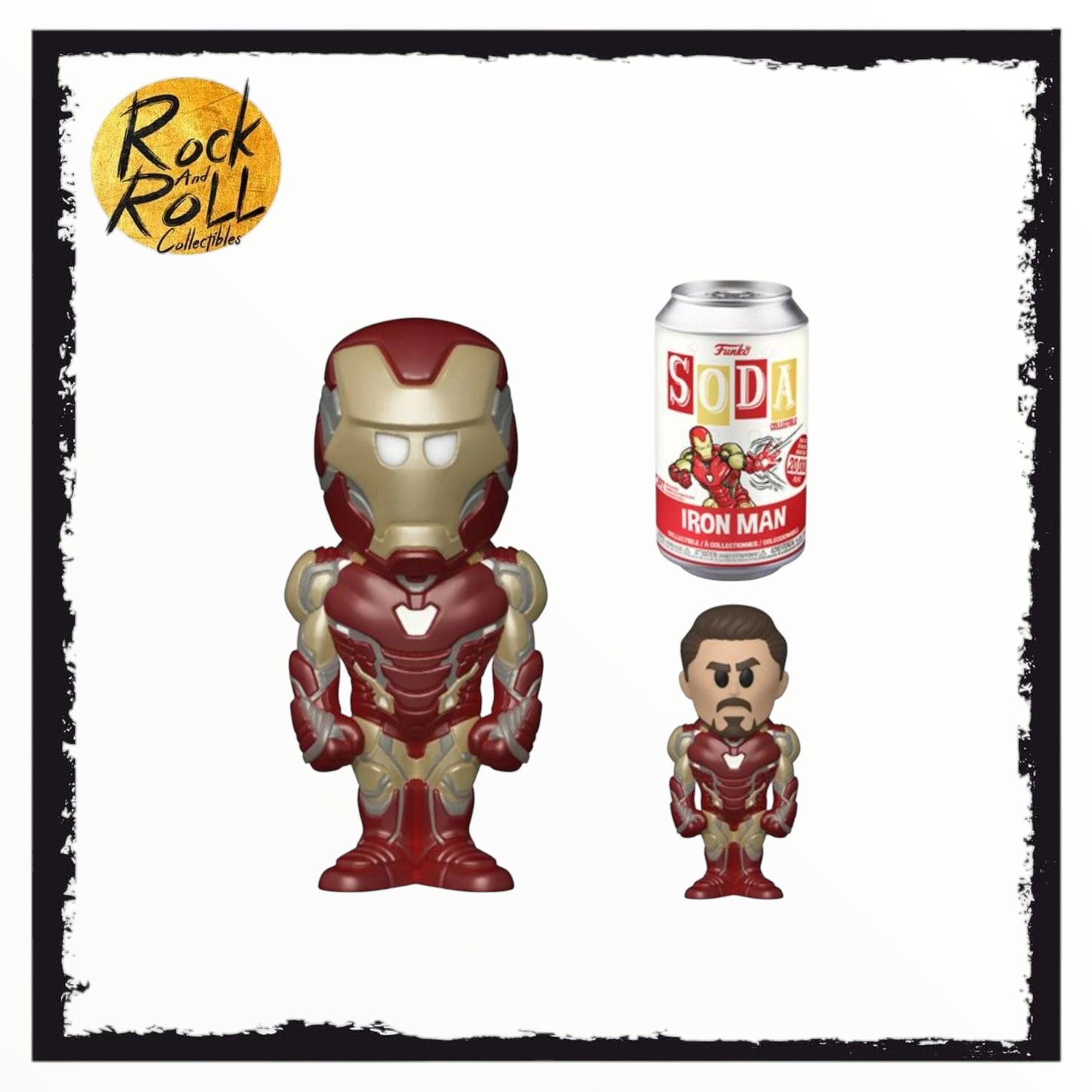 Funko Pop! Soda Set - Iron Man Common & Chase Set 20,00pcs *Open*