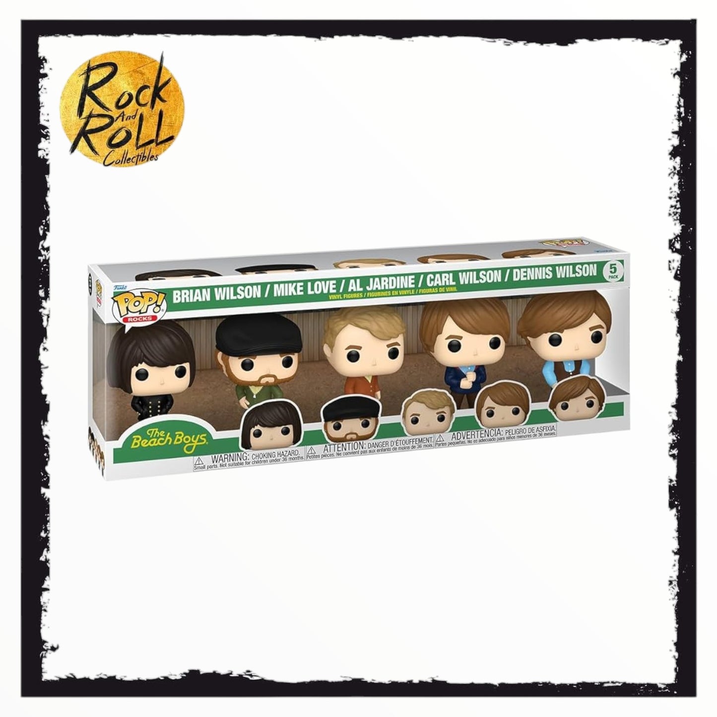The Beach Boys Funko Pop! Rocks 5 Pack