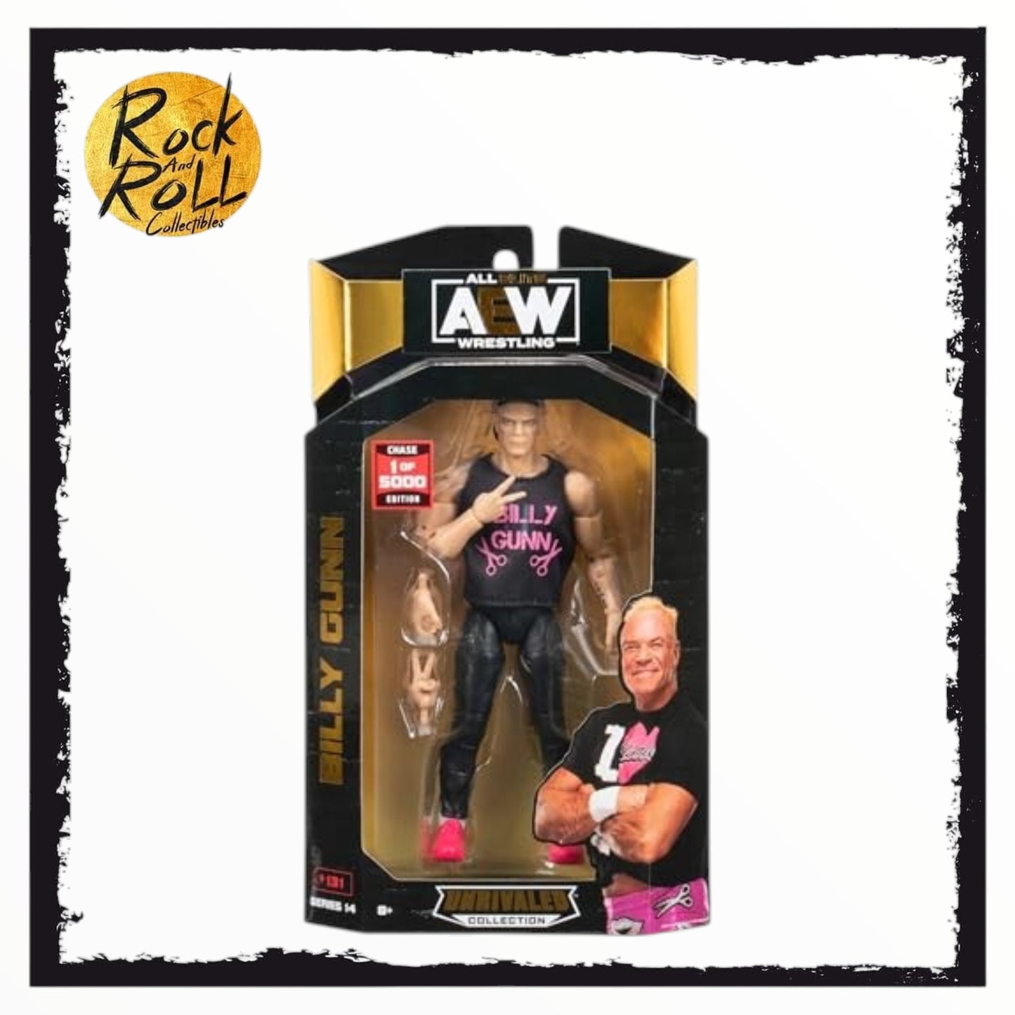 AEW Unrivaled Collection Series 14 #131 Billy Gunn 1 of 5000 Chase Edition
