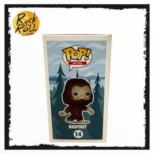 Myths - Bigfoot (Flocked) Funko Pop! #14 2018 Spring Convention 3000pcs Shared Exclusive - Condition 8.5/10