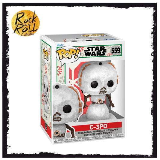 C-3PO #559 Funko Pop! - Star Wars - Snowman Edition
