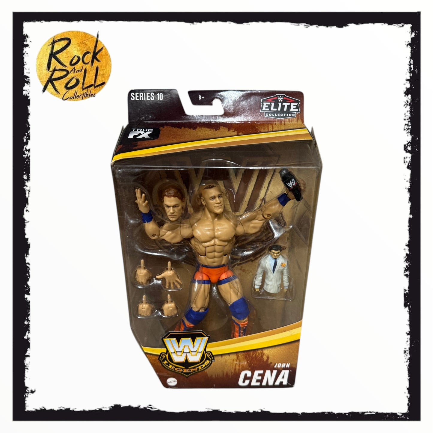 Box Damage - WWE Elite Legends Series 10 John Cena US Import