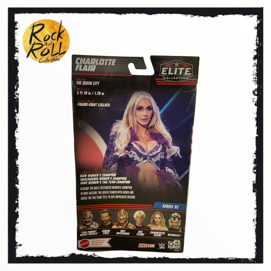 Box Damage - WWE Elite Series 92 Charlotte Flair US Import