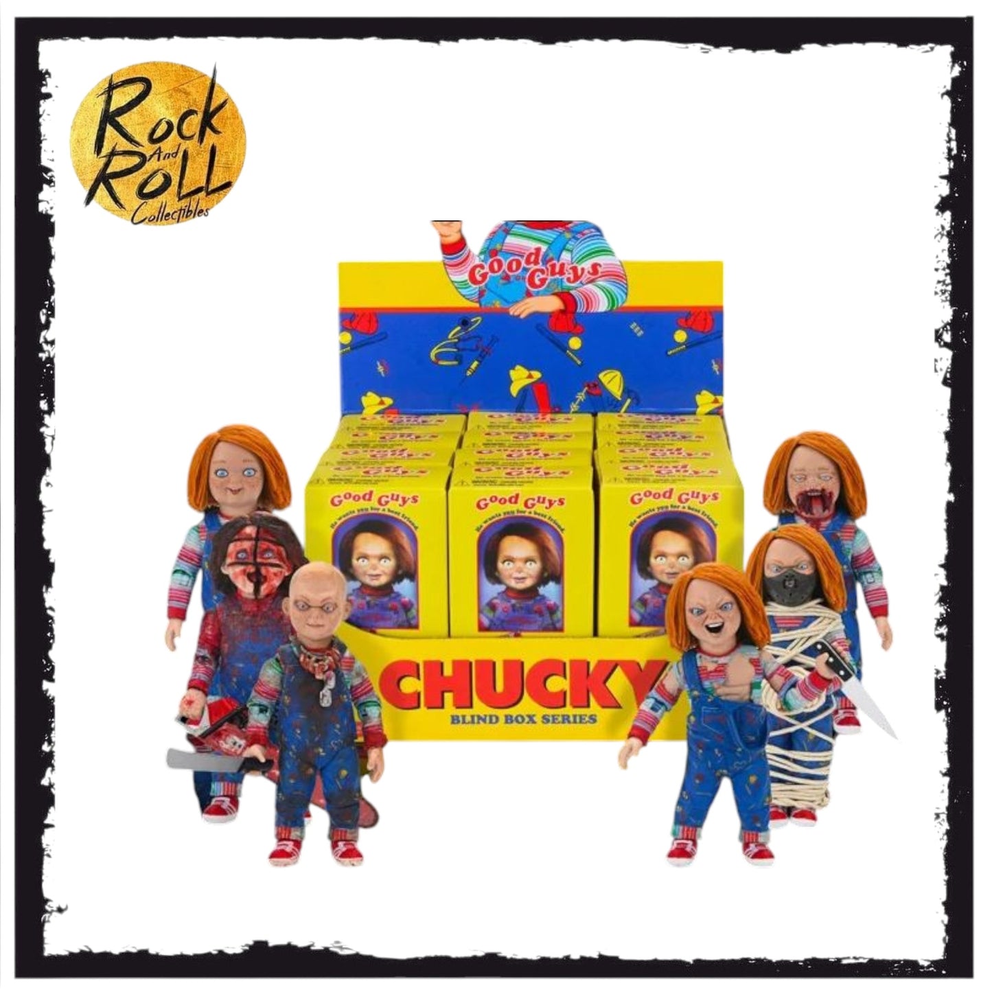 NECA Chucky TV Series Good Guy Blind Box Assortment Action Figure (1x Mystery)