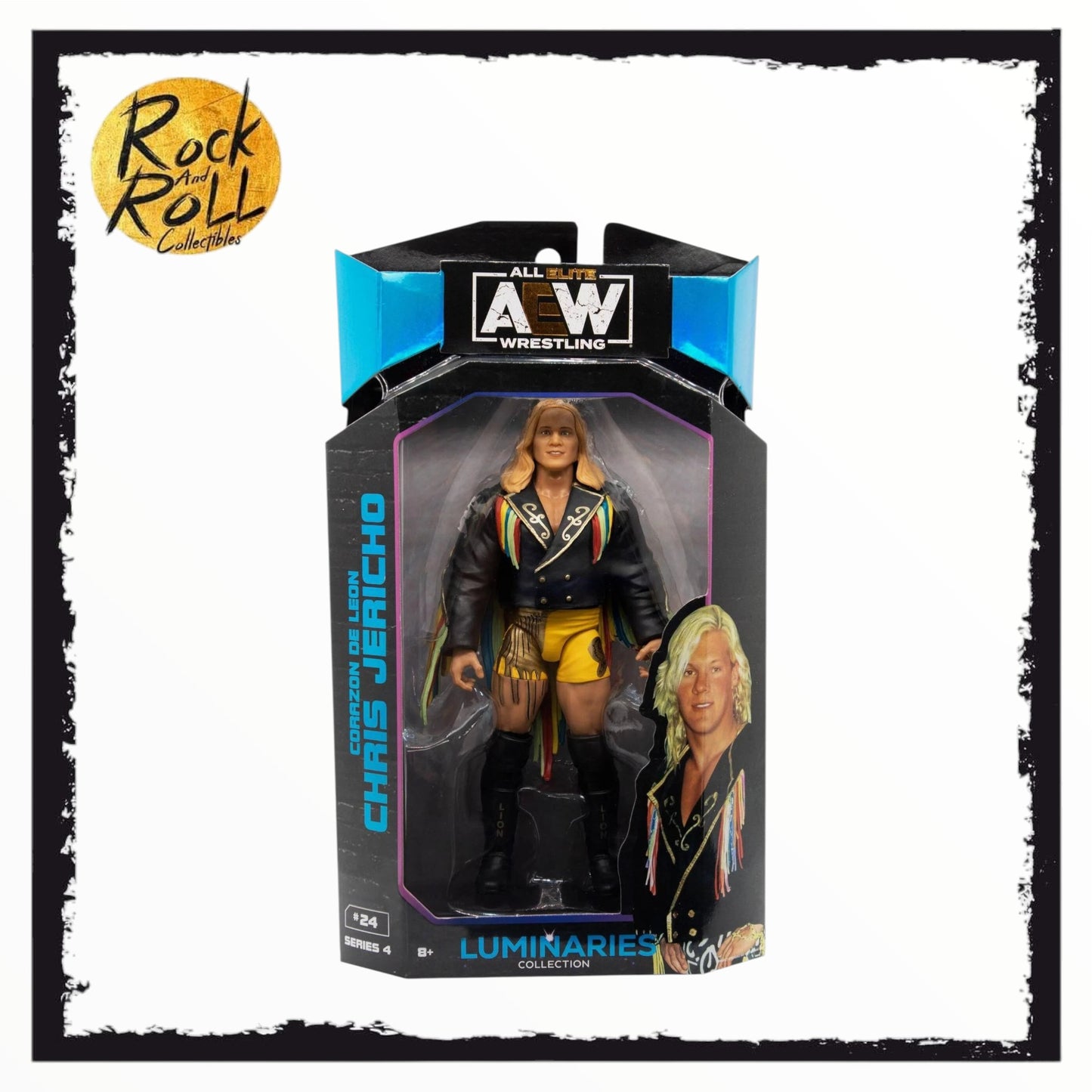 AEW Unmatched Luminaries Collection Series 4 #24  Chris Jericho US Import