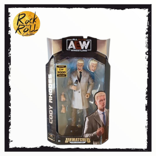 Not Mint Box - AEW Unmatched Collection Series 4 #31 Cody Rhodes 1 of 3000 Rare Editon