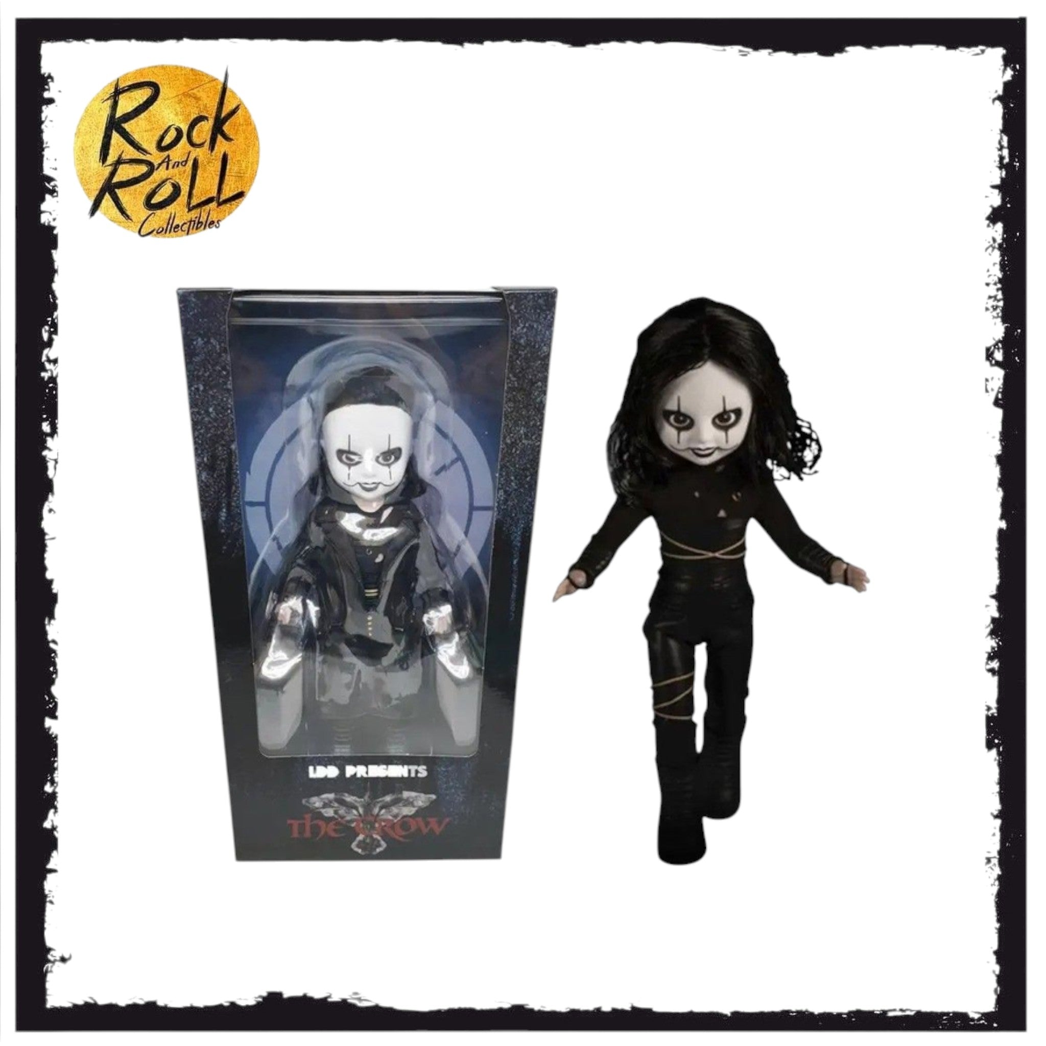 Mezco Living Dead Dolls Presents The Crow – rock and roll