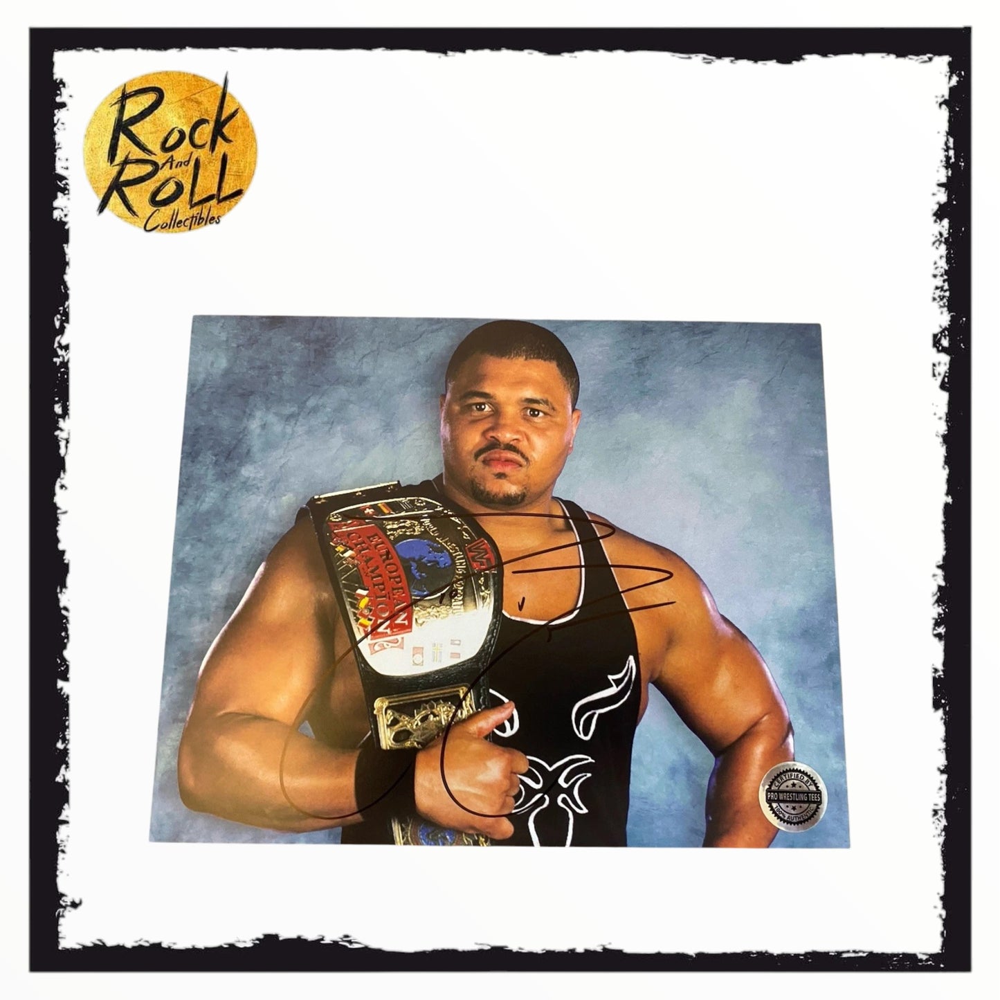 Pro Wrestling Crate - D'Lo Brown Signed 8x10