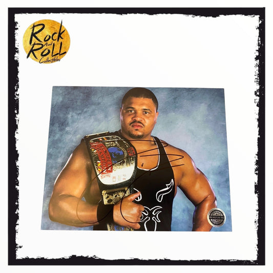 Pro Wrestling Crate - D'Lo Brown Signed 8x10