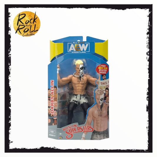 AEW Wrestling Superstars Darby Allin (LJN Style) US Import