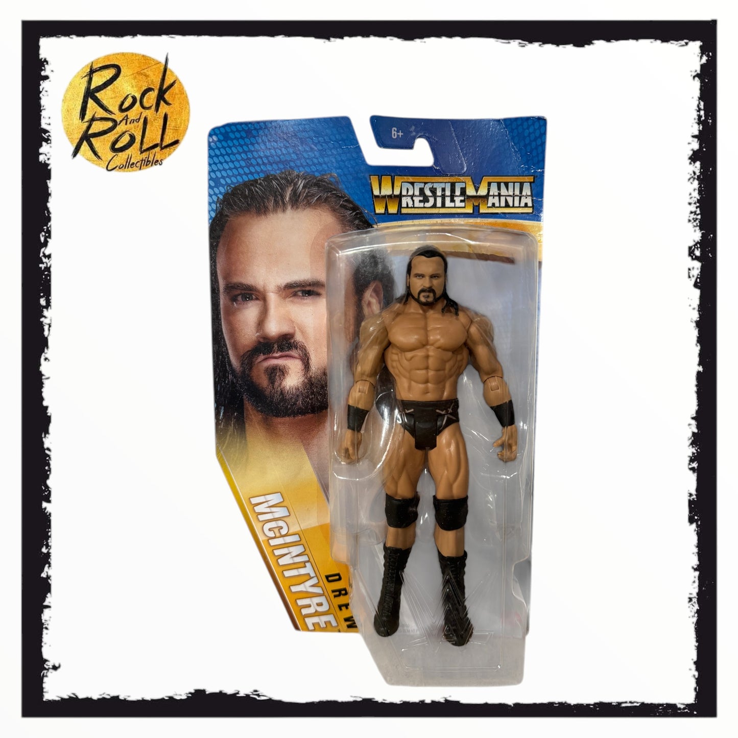 Not Mint Packaging - WWE Wrestlemania Basic Series 37 Drew McIntyre US Import