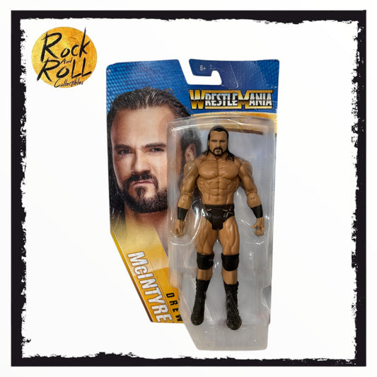 Not Mint Packaging - WWE Wrestlemania Basic Series 37 Drew McIntyre US Import