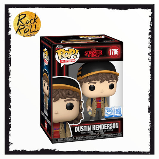 Stranger Things Dustin Henderson w/Flashlight Funko Pop! #1796 Funko Special Edition