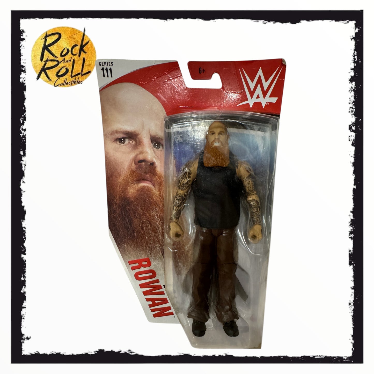 Not Mint Packaging - WWE Basic Series 111 Erick Rowan US Import