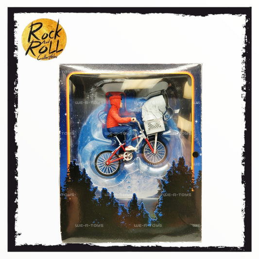 NECA ET. The Extra-Terrestrial – Elliott & E.T. on Bicycle (40th Anniversary) 7″ Scale Action Figure
