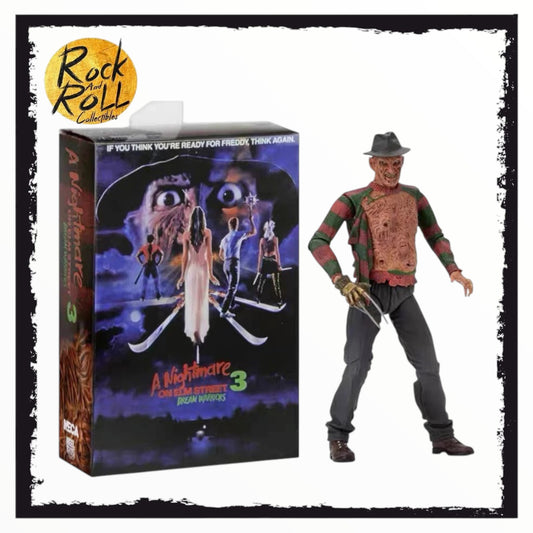NECA A Nightmare On Elm Street 3 Dream Warriors Freddy Krueger Ultimate 7" Scale Action Figure