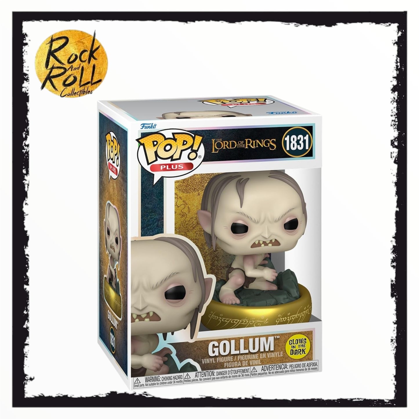 Gollum #1831 Glow in the dark Funko Pop - Lord of the Rings