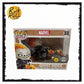 Marvel Ghost Rider Funko Pop! Rides #33 GITD Exclusive Conditon 7.5/10