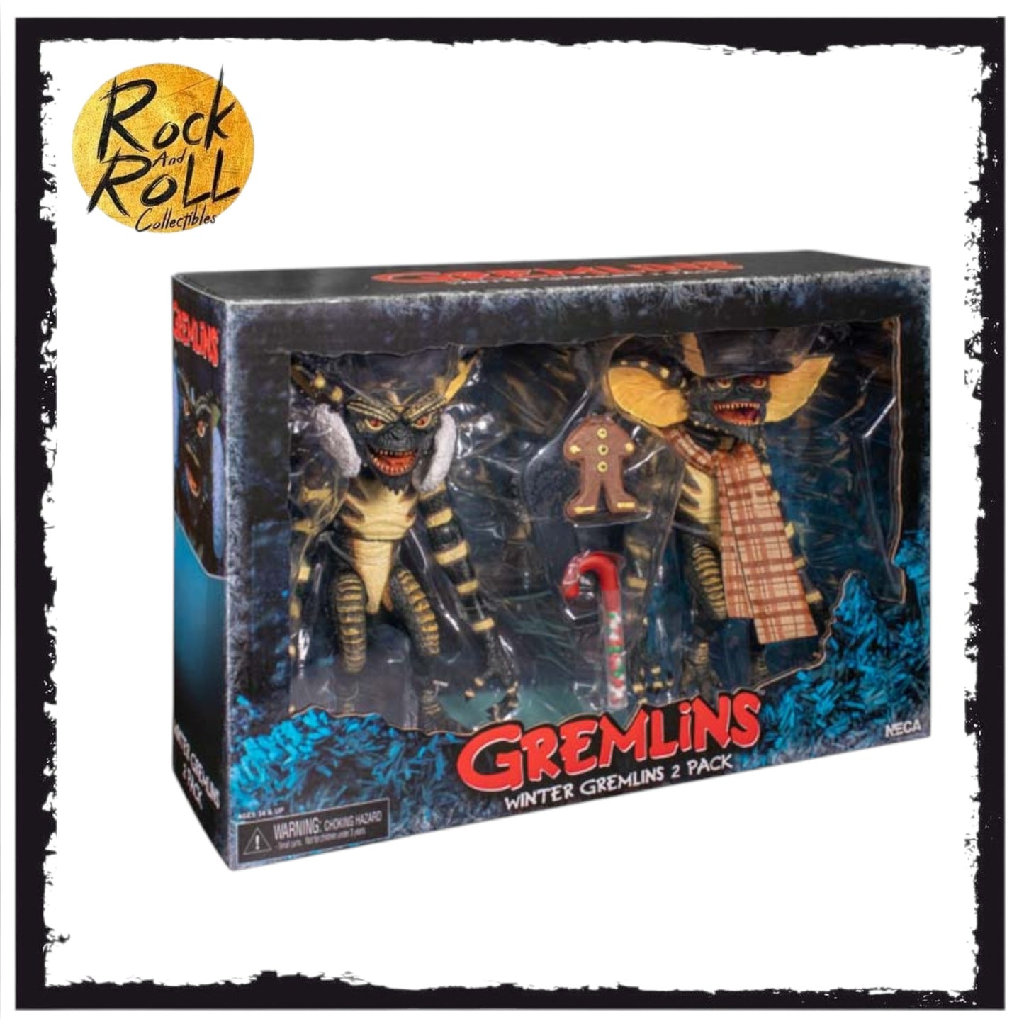 NECA Gremlins 7” Christmas Carol Winter Scene 2-Pack Set 2